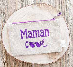 Pochette MAMAN Cool Violette
