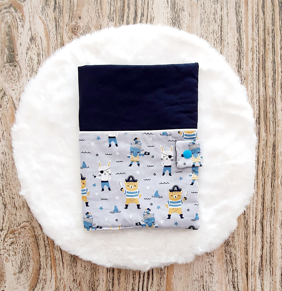 Protège Carnet de Santé "Ourson Pirate"