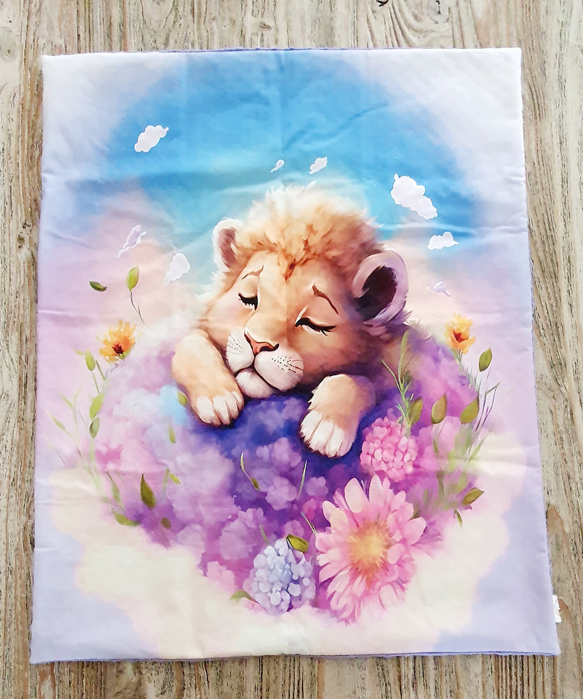 Couverture Lion Dormeur