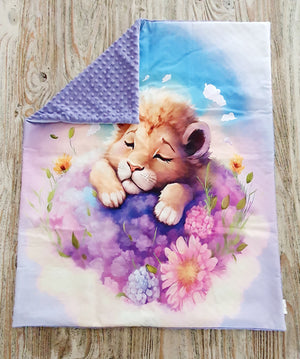 Couverture Lion Dormeur