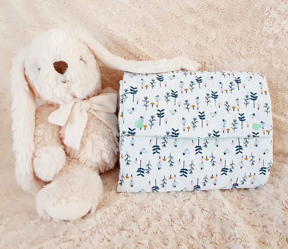 Tapis à Langer Petits Oiseaux