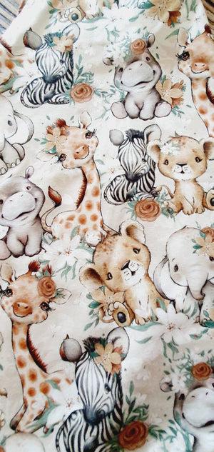 Chèche Enfant "Animaux de la Savane