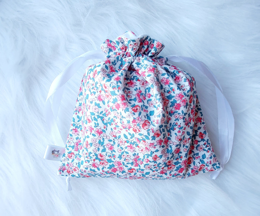 Lingettes lavables "Liberty Blanc"