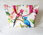 Sac Cabas "Exotique Perroquet"
