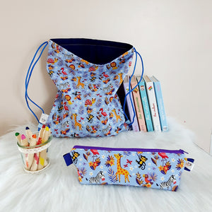 Collection "Jungle Bleu Ciel"