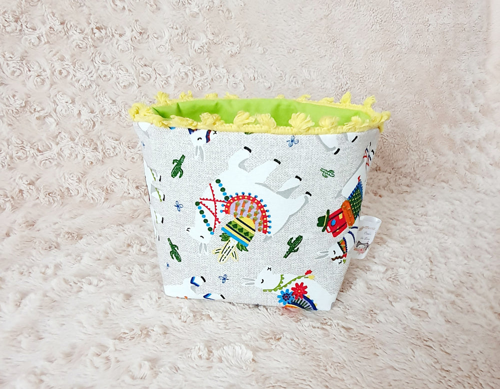 Petite panière "Lamas"