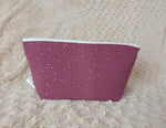 Panière "Double gaze Aubergine"