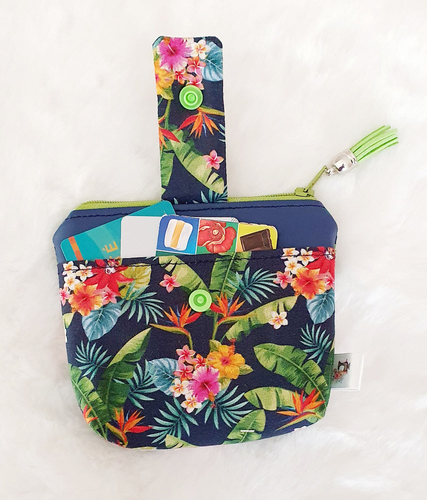 Porte Monnaie "Tropical"