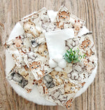 Lingettes lavable "Animaux de la Savane"