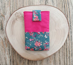 Pochette Petit Format Papillon Fleur