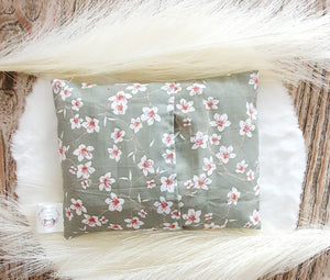 Bouillotte Fleur d'Amandier Vert