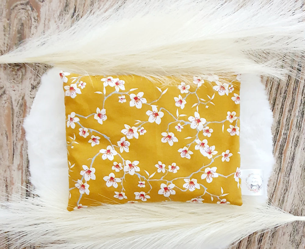 Bouillotte Fleur d'Amandier Jaune