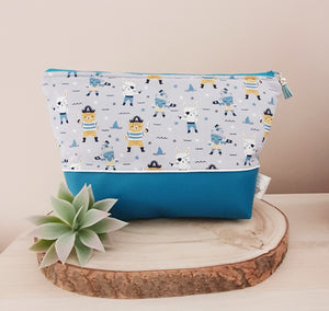 Trousse de Toilette Ourson et Lapin Pirate