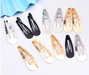 Duo Barrettes Nœud "Fleur Amandier"